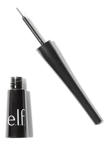Delineador Líquido Negro E.L.F. Cosmetics Expert Liquid Eyeliner