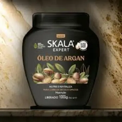 Crema Para Cabello Skala Brillo Increíble Aceite De Argán 1 Kg