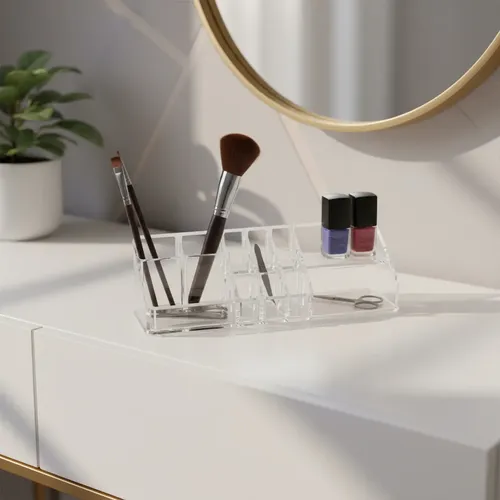 Organizador Acrilico Para Maquillaje 14 Compartimientos