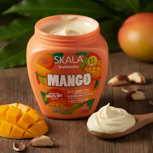 Mascara Skala Mango 2 En 1 Hidratación Brillo Vegan 1000g