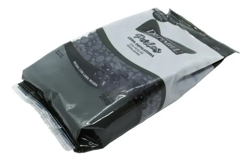 Depimiel Cera Depilatoria Perlas Negra Con Lama Negra 200gr
