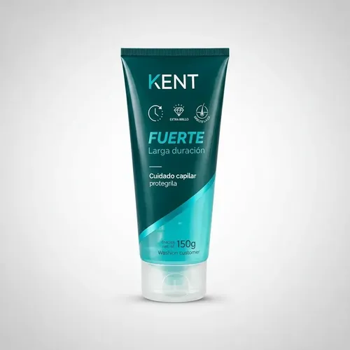 Combo Gel Capilar Kent X3 Efecto Húmedo Extra Fuerte 150g