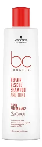 Shampoo Bonacure Repair Rescue Reparación Profunda 500ml