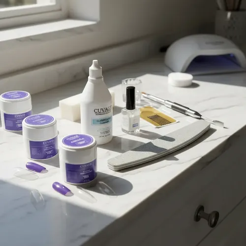 Kit Avanzado Construcción Uñas Esculpidas Gelificadas Gel Uv
