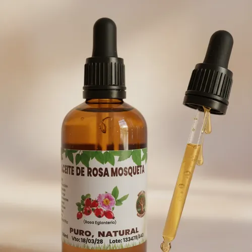 Aceite De Rosa Mosqueta Puro Cremas Masajes Estrias 100 Ml