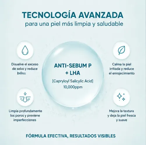 Espuma Limpiadora Purificadora De Poros Bio-spicule