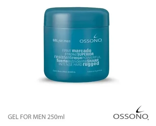 Gel Hombre High Powerfull X 250ml Ossono Barberia