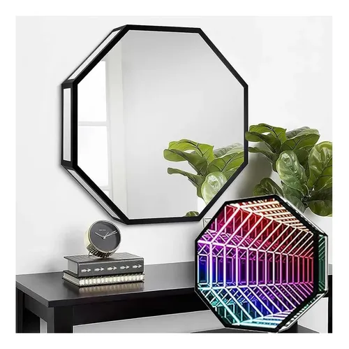 Luz Led Espejo Infinito 50cm Control Remoto Decorativa