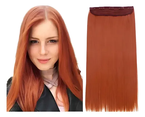 Extensiones Con Clip Cortina De Cabello Orgánica Taurina 666 Color 1/30