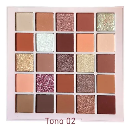 Paleta 25 Sombras Mixtas Shadow Palette City Girl Glitter