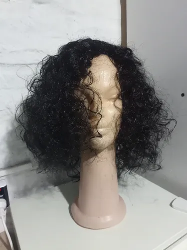 Peluca Disfraz Negra Tipo 80 Rocker Kiss By La Parti Wigs!