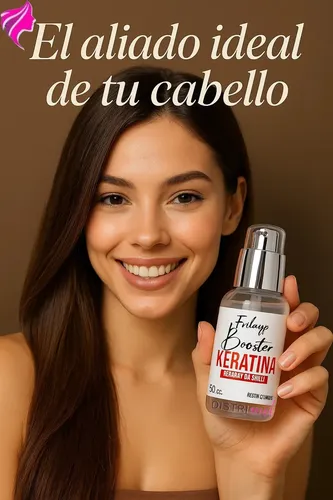 Booster De Keratina Frilayp X50cc Repara Da Brillo Y Suavida