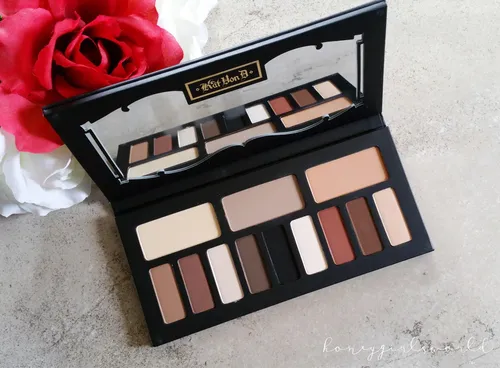 Paleta Sombras Matte Con Polvos De Rostro Y Espejo