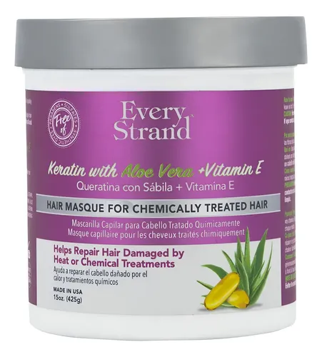 Mascarilla Capilar Every Strand Keratin Para Cabello Tratado