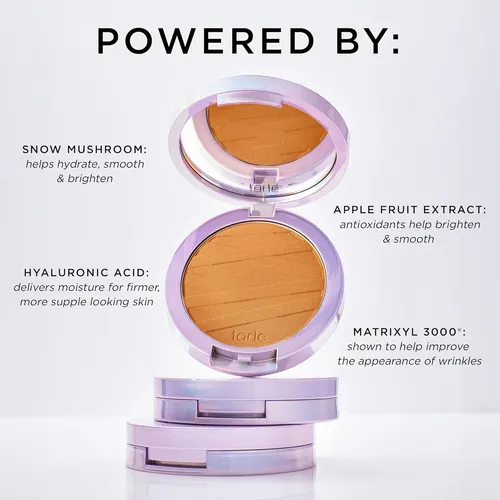 Polvo Prensado Tarte 62w Espresso Warm Base De Maquillaje