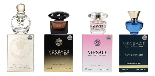 Set De Perfumes Versace Para Mujer 4 Mini Fragancias 20g