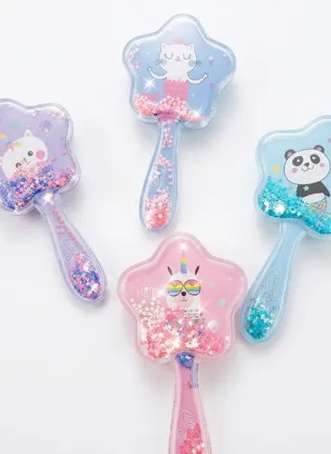 Pack 12 Cepillos Mini De Pelo Cabello Souvenir