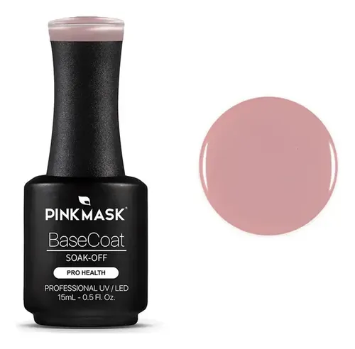 Pink Mask Semipermanente Rubber Base Coat Sheer Nude X 15ml