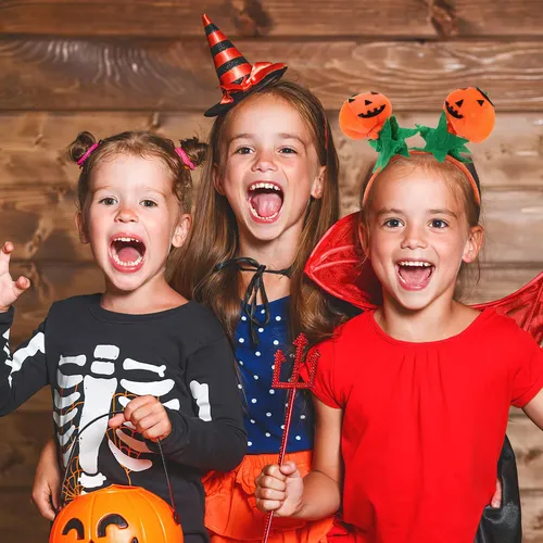 2 Diademas De Halloween Con Cierre Decorativo Para El Pelo,