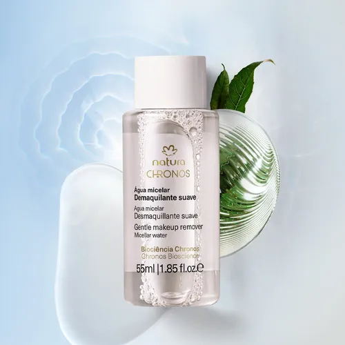 Mini Agua Micelar Demaquillante Suave Natura Chronos 55ml