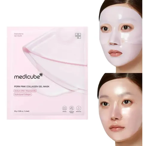 Mascarilla Facial Medicube Pdrn Rosa 28g
