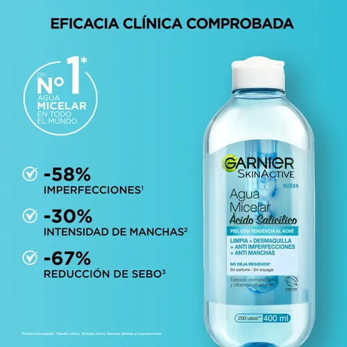 Garnier Agua Micelar Anti Imperfecciones 400ml