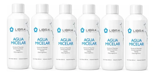 6 Agua Micelar 500gr. – Libra Cosmetica