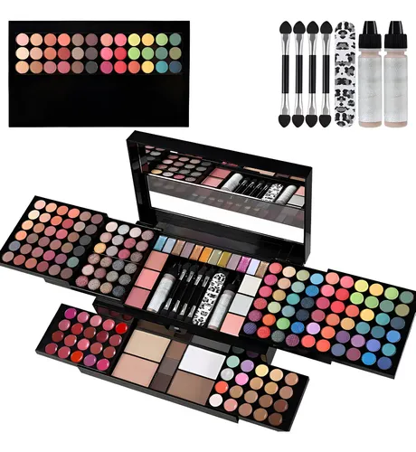 Kit De Maquillaje Profesional 193 Set Completo Con Sombra Y.