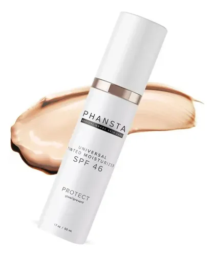 Crema Hidratante Con Color Spf 46  Protección Solar Facial