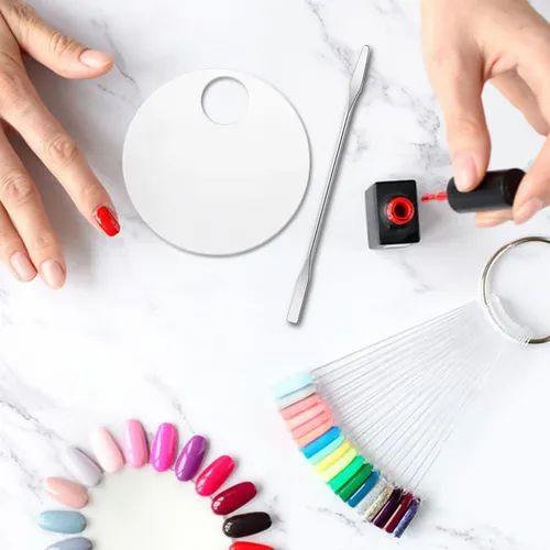 Mezcla Versátil De Maquillaje Cosmético Redonda Con Varilla