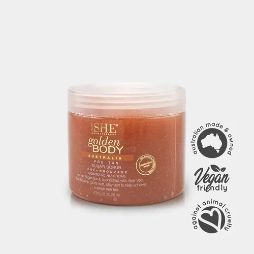 Exfoliante Corporal Om She Aromaterapia Golden Pre Tan 200 M