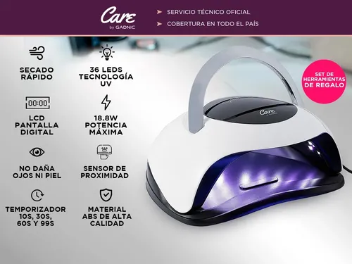 Kit Para Uñas Torno Recargable +cabina Para Uñas Profesional Nude