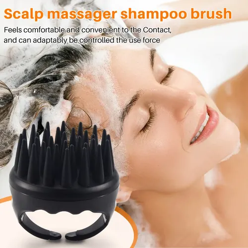 Champú De Silicona Para Cabello Y Cuero Cabelludo, Masaje .