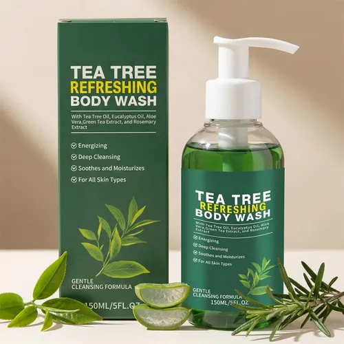 Gel Refrescante Teas Tree Para Hombres Y Mujeres Para Alivia