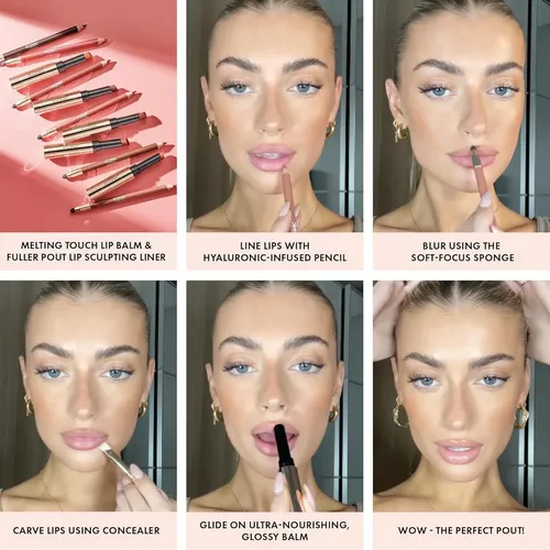 Delineador Labios Iconic London Fuller Pout 2 En 1