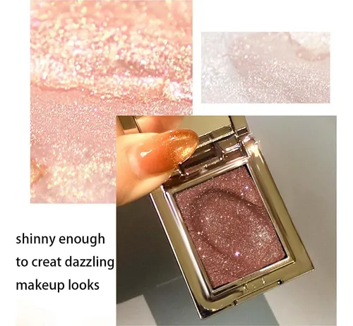 Sombra Glitter K’apeine 06# Brown 10 Tonos Polvo Perlado