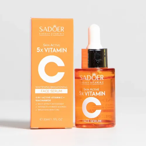 Serum Suero Facial Vitamina C 5x Niacinamida Blanqueadora Todo Tipo De Piel Día/noche
