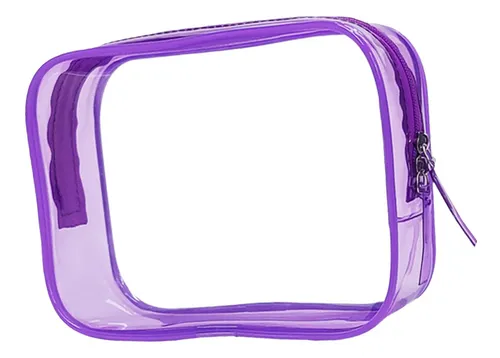 Bolsa De Maquillaje Transparente, Estuche Organizador De
