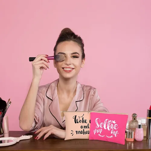 Bolsa De Cosméticos Xuniea, Divertida Bolsa De Maquillaje De