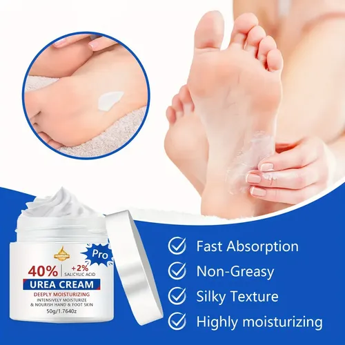 D Crema Para Pies Con 40% Urea Y 2% Ácido Salicílico L