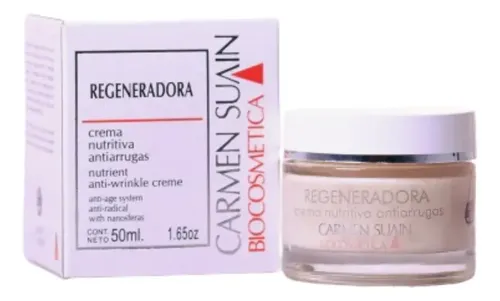 Crema Facial Regeneradora Nutritiva para Noche de Carmen Suain