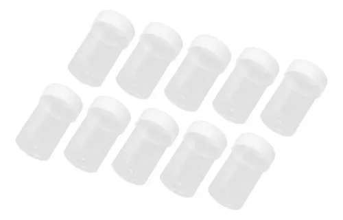 Recipiente For Muestras De Cosméticos, 10 Unidades, Tarro D