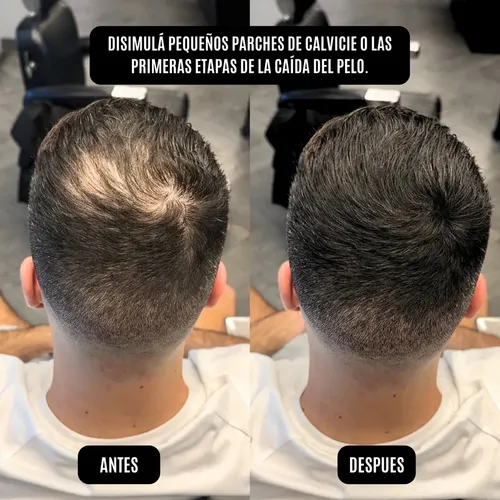 Polvo Capilar Hairgo Negro – Premium Resiste Agua Sudor