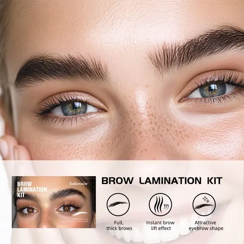 Kit De Laminación De Cejas Lakerain: Juego Completo Para Mas
