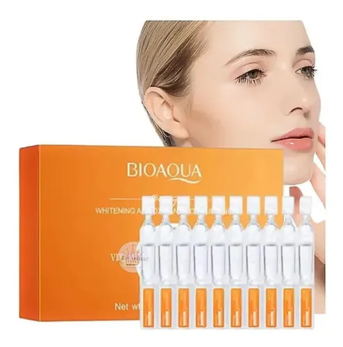 Ampolletas Vitamina C Antiarrugas Antimanchas Aclarante 30pz Momento De Aplicación Día/noche Tipo De Piel Todo Tipo De Piel