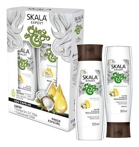 Kit Shampoo + Acondicionador Skala Coco