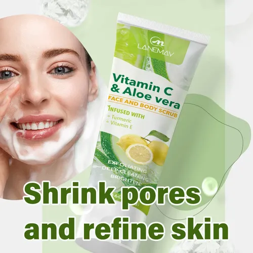 Exfoliante Facial Y Corporal Con Vitamina C Y Aloe Vera – 60