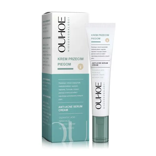 Crema De Tratamiento Para El Acné Ouhoe, Suave Y Nutritiva,