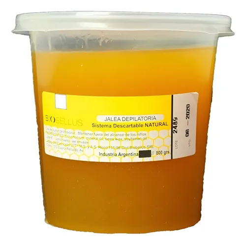 Cera Depilatoria Jalea Sistema Descartable X800gr.
