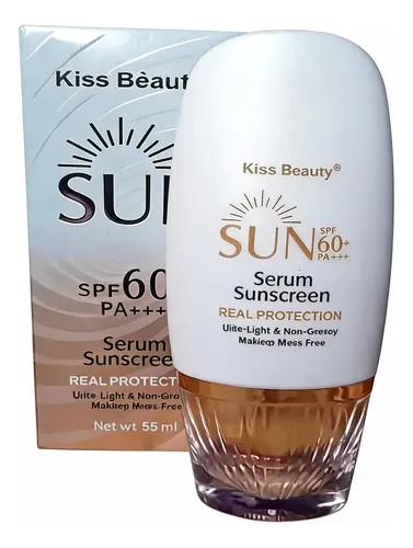 Protector Solar Facial Kiss Beauty Sun Serum Spf 60+ 55ml